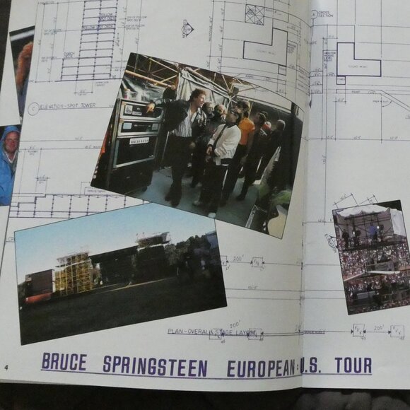 TWO - Bruce Springsteen Programs. Born in the USA World Tour & USA Tour 1984-85 - Picture 13 of 16